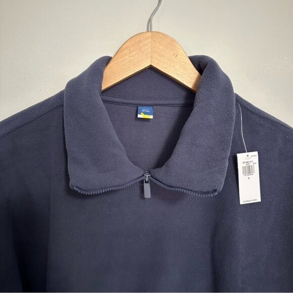 Old Navy Micro Fleece Cropped Pullover in 'Volcanic Glass', Size Large - Picture 11 of 11
